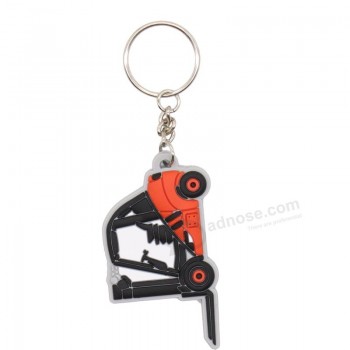 promotionele souvenir sleutelhanger maken leveranciers PVC Key patch