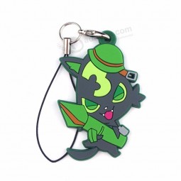 时尚定制橡胶钥匙扣