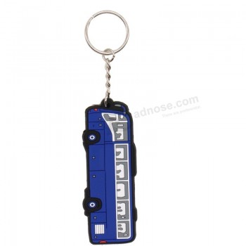 stellen Sie keychain kundenspezifischen PVC-Herzform keychain her