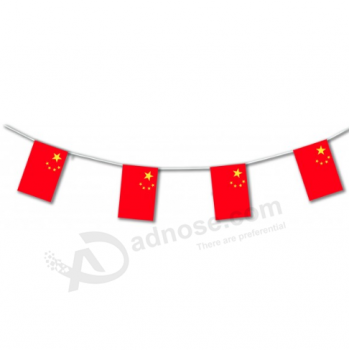 飾るための卸売中国旗布バナーフラグ