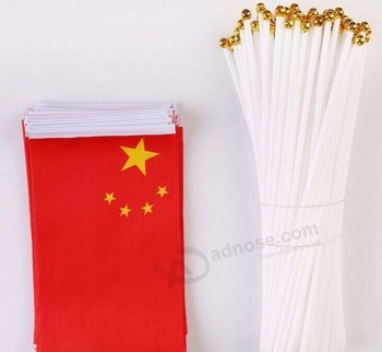 China sticker flag China hand held flags wholesale