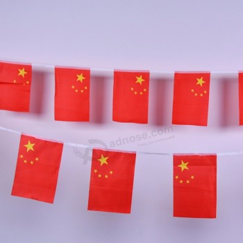 高品質中国旗布フラグ中国文字列フラグ