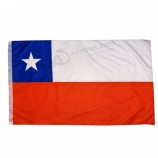 制造3 * 5英尺下降运输智利国旗