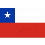 venta al por mayor de alta calidad personalizada banderas de chile