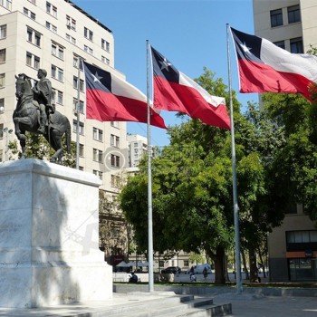 Großhandel billig angepasst Chile Nationalflagge