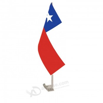 Comercio al por mayor durable 30x45cm Túnez Bandera del coche / Argentina Bandera del coche / Chile Bandera del coche
