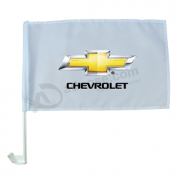 bandiera pubblicitaria mini chevrolet in poliestere per finestrino dell'auto