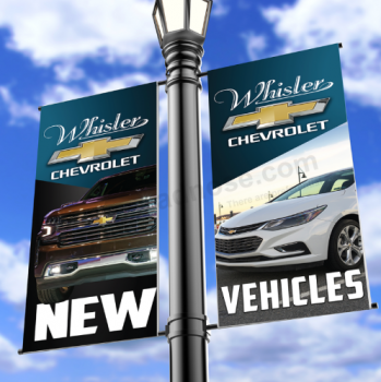 Lampenpfosten Chevrolet Logo Werbung Flag Hersteller