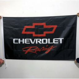 High Quality Chevrolet advertising flag banners with grommet