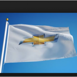 kundenspezifisches Logo Chevrolet-Werbungsflagge des Polyester-Digitaldrucks