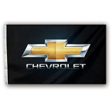 Polyester Chevrolet Advertising Logo Banner Flag