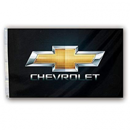 bandiera pubblicitaria in poliestere con logo pubblicitario chevrolet