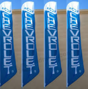 изготовленный на заказ флаг пера Шевроле рекламируя летая флаг логоса Шевроле