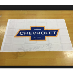 Polyester Chevrolet Logo Advertising Banner Chevrolet Advertising Flag