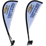 Teardrop Chevrolet Werbung Flagge Banner Druckerei