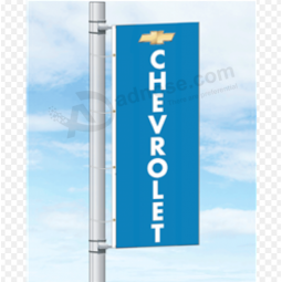 custom printing chevrolet pole banner for advertising