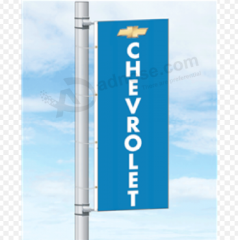 impressão personalizada chevrolet pole banner para publicidade