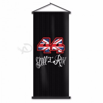 44 Still I Rise Design Flag Home Decor Digital Printing Music Band Wall Scroll Polyester Banner 45x110cm