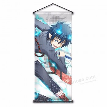 Japanse anime cartoon Ao geen exorcist slaapkamer opknoping poster duivel Rin muur vlag scroll banner Voor verjaardagscadeau 45x110 cm