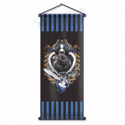 Benutzerdefinierte druckplakat flagge HP hogwarts ravenclaw crest vogel wand flagge harri potter scroll banner für halloween geschenk 45x110 cm