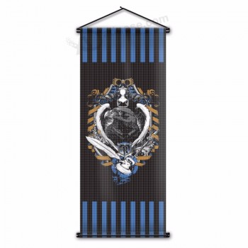 Custom printing poster vlag HP hogwarts ravenklauw crest vogel muur vlag harri potter scroll banner voor halloween gift 45x110 cm