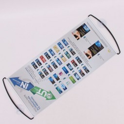 ventilador de torcida de publicidade de design personalizado rolagem mão banner