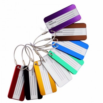 luggage tags aluminum alloy funky travel luggage label straps suitcase name ID address tags travelpro luggage straps