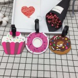 creatieve schattige bagage Tag reisaccessoires silicagel plastic koffer ID-adressen houder bagage instaplabels draagbaar label