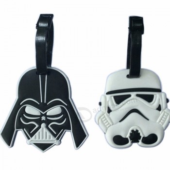 cartoon star wars bagage Tag reisaccessoires silicagel koffer ID adreshouder bagage instappen Tag draagbaar label