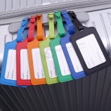 bagaglio casual in pelle PU Tag donna Accessori da viaggio da viaggio Valigia Indirizzo ID Portabagagli Etichetta porta etichetta portatile