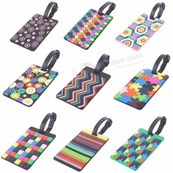 Travel Luggage Tags Labels Strap Name Address ID Suitcase Bag Baggage Secure Hot