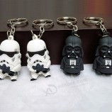 Wholesale personalised keyrings Darth Vader Storm Trooper Action Minifigure Keychain Star War Action Figures Toy Gift Llavero