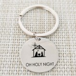 aangepaste brief sleutelhanger religieuze christelijke jezus sleutelhanger vrouwen mannen God zegen geschenk souvenirs sleutelhanger