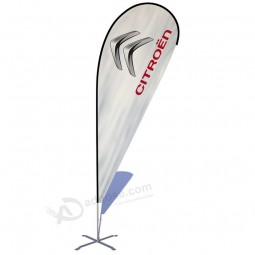 banderas de lágrima de marca / impresas