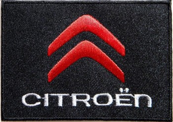 Citroen logo sign Parche de carreras de autos Coser hierro en apliques camiseta bordada chaqueta disfraz regalo