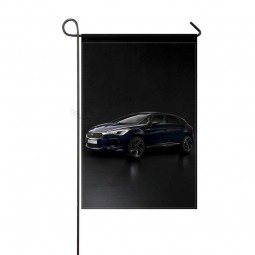 Gartenfahne Citroen Ds 5 schwarz Seitenansicht 12x18 Zoll (ohne Fahnenmast)