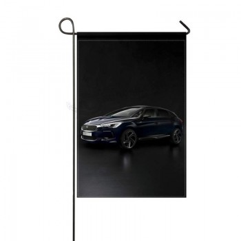 garden flag citroen Ds 5 black side view 12x18 inches(without flagpole)