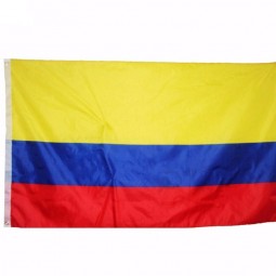 stoter high quality 3x5 FT colombia flag with brass grommets,polyester country flag