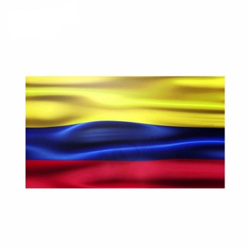 bandiera colombiana / colombia su ordinazione all'ingrosso di alta qualità 3ft * 5ft