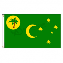 Polyester Coco Islands Banner Coco Islands Flag