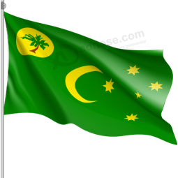 hochwertige Polyester Kokosinseln Flagge Banner Großhandel