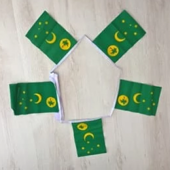 Mini-Kokosinseln String Flagge Kokosinseln Ammer Banner