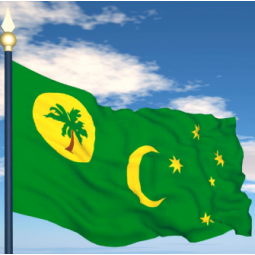 gute qualität polyester flag Of coco islands flag