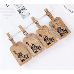 großhandel leder gepäckanhänger label tasche anhänger handtasche reisezubehör name id adresse tags lt05