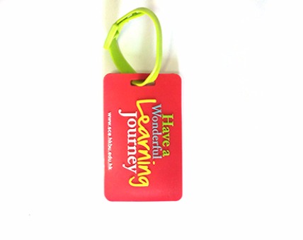 Customized Cartoon Baggage Tag Soft PVC Luggage Tag for Boarding Card