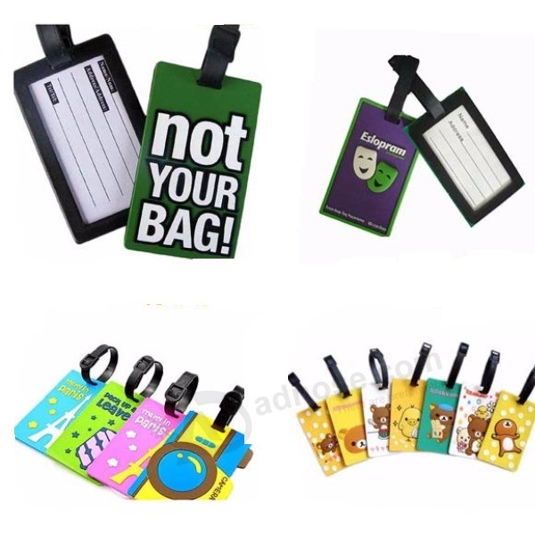 Etichetta per bagagli in PVC dal design accattivante per regali pubblicitari