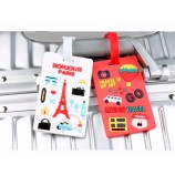 Manufacture Customize Promotional Airline Travel PVC high sierra luggage straps