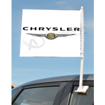 bandeira do logotipo chrysler personalizado para janela do carro bandeira do carro chrysler