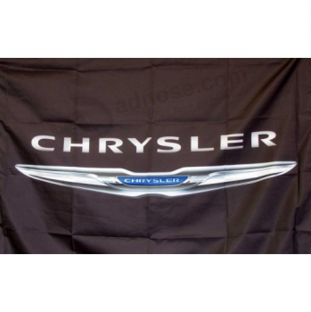 bandera del logotipo de chrysler motors 3 * 5 pies bandera de auto chrysler al aire libre