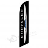 groothandel polyester chrysler logo veervlag met paal